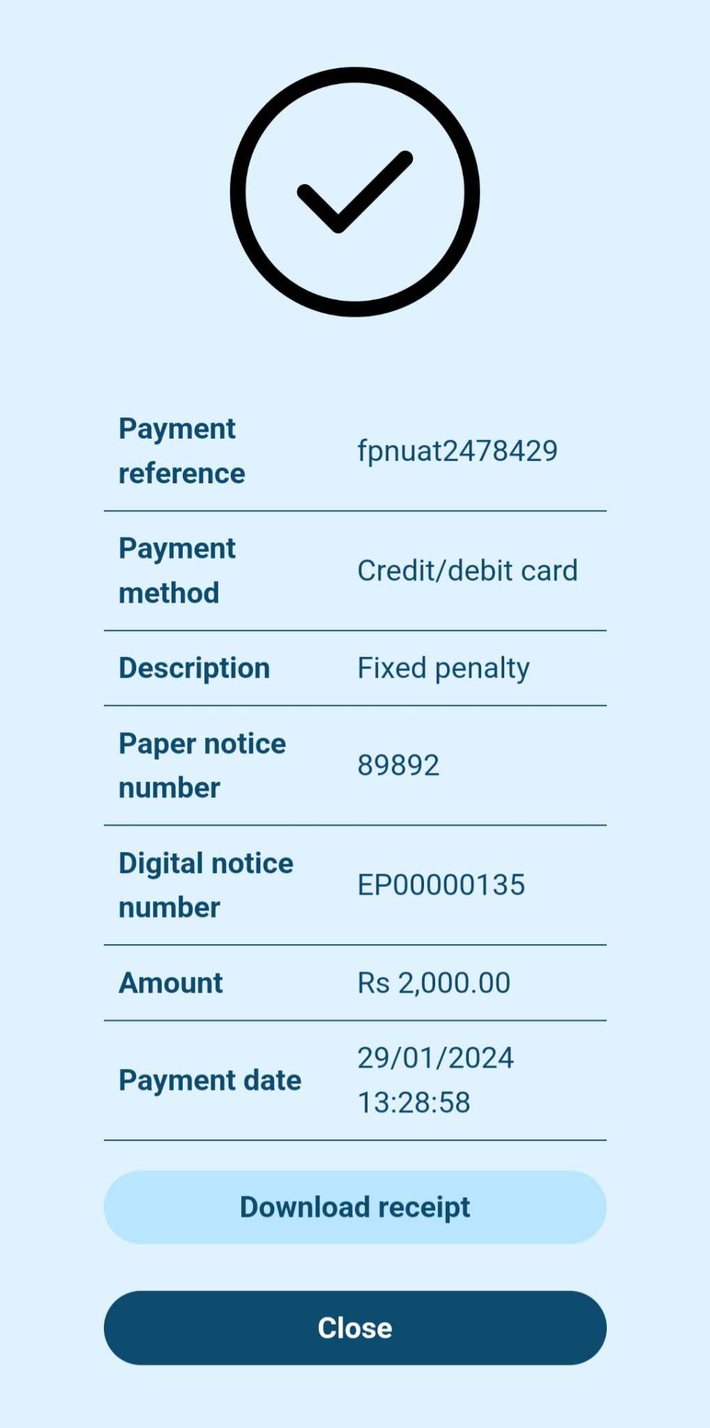 pay
